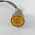 TOMZN AC 0-100Hz Hz 22MM LED frequency meter indicator pilot light Red Yellow Green white Blue. 