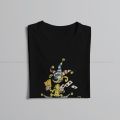 Marsupilami Playing Cards TShirt For Men Gaston Lagaffe Comic Clothing Fashion Polyester T Shirt Homme. 