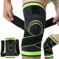 Adjustable Pressurized Fitness Running Cycling Bandage Knee Support Braces Elastic Nylon Sports Compression Pad Sleeve Unisex. 