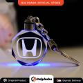 Honda Car Logo Crystal Keychain Crystal Gift Decoration Crafts 6 Colours Auto Change. 