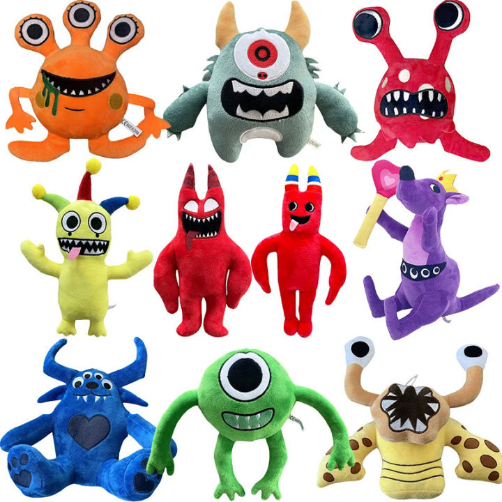 Garden Of Banban Plush Toys Evil Demon Banban Doll Horror Game Character Queen Bouncelia Anime Cartoon Kids Birthday Gifts Dislikelike