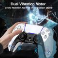 【Premium Quality】EGM PS4 Wireless Game Controller RS-5 Pro Ultimate Gaming Experience with 6-Axis Gyro, Dual Vibration, and Type-C Port Compatibility for PS4, Windows, and Laptop. 