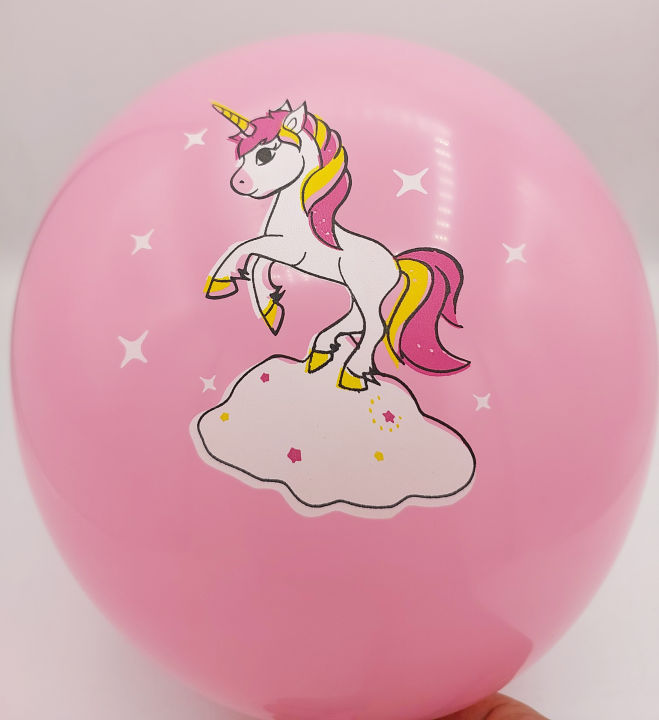 DIFFERENT CHARACTER LATEX BALLOONS PACK OF 10 LATEX BALLOONS IN MULTI COLORS