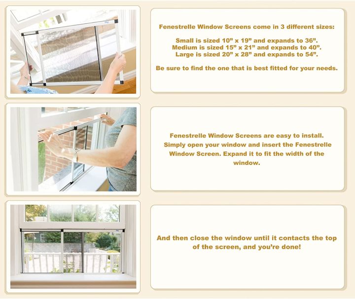 Fenestrelle%20Expandable%20Window%20Screen%20-%20Horizontal%20(15"%20H%20x%2021"%20-%2040"%20W)%20&%20(10"%20H%20x%2019"%20-%2036"%20W),%20Medium%20and%20Small%20Adjustable%20Window%20Screens,%20Perfect%20Replacement%20Screen%20for%20Window,%20Window%20Net%20Screen%20and%20Window%20Screen%20Mesh%20-%20Image%205