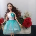 Barbie doll dress | Barbie clothes | doll clothes | party dress | Barbie party dress |11 inch doll |doll clothes. 