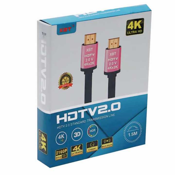 HDMI%20Cable%20Hdtv%202.0%20Standard%20Transmission%20Line%20Cable%204K,3D,HDR%202160p%204K%20Copper%20High%20Speed%20HDTV%20%201.5%20Meter%20-%20Image%203