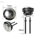 Toilet Dual Flushs Button Toilet Cistern Flush Flushing Replacement 58mm. 