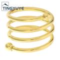 Electroplated Napkin Rings Elegant Napkin Rings Set for Table Decor Gold Silver Alloy Napkin Holders with Smooth Finish Perfect for Classic Napkin Rings. 