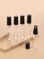 5Ml Mini Pocket Size Refillable Empty Bottle 1PCS Crystal small mini Custom Refillable empty cosmetic luxury perfume glass bottle. 
