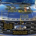 Letters ABS Front Hood Emblem Explorer Sport Hood Letters Stickers for Ford Explorer 2011-2020( Matte Black). 