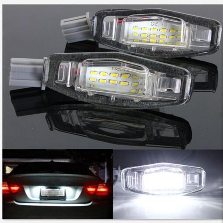 New 18 LED Licene Number Plate Light Lamp for Honda Accord Odyey Acura TX Civic unopery