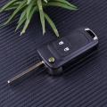 【Universal Car Parts Store】DWCX New 2 Buttons Remote Folding Key Shell fit for Chevrolet Cruze Spark Aveo Opel Vauxhall Holden. 