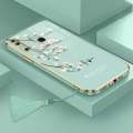 Casing For Infinix Zero X NEO Luxury Beautiful mapies with flower Camera Protection Phone Case Plating Edges Silicone Soft Cover With Free Lanyard. 