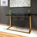 Console Table / Entryway Table / Wooden / Hall way Table / C - Shape Console Table. 