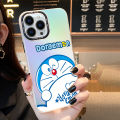 FINDWORLD for Vivo Y31 2021 Y51 2020 Y51A 2021 Y53S 4G Back Cover Lovely Doraemon Fashion IMD High Quality Laser Glitzy Phone Case Colorful Soft Edge Shockproof Hard Cover. 