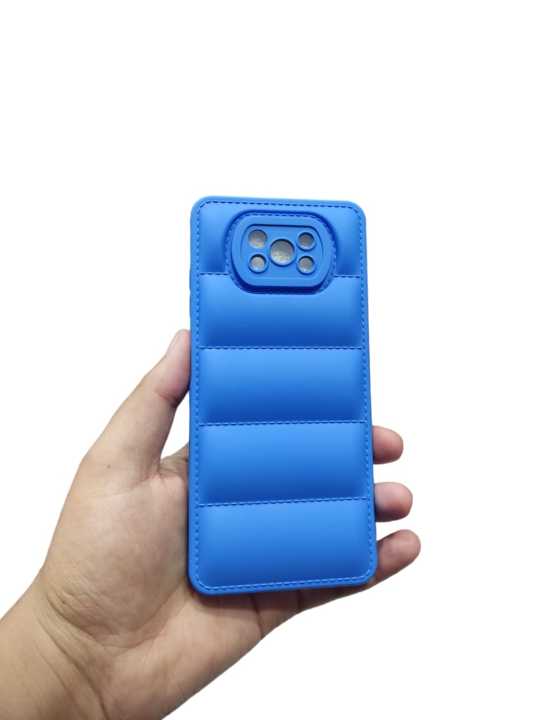 POCO%20X3%20(NFC)%20/%20X3%20Pro%20Back%20Cover%20Soft%20Puffer%20Down%20Jacket%20Case%20Camera%20Protection%20Phone%20Case%20-%20Image%203