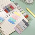 100 Sheets Macaron Color Sticky Notes Paster Sticker Index Flags Key Points Label Bookmark School Office Supplies Stationery. 