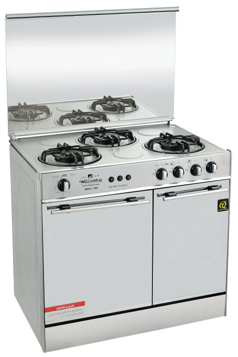 Welcome 3 Burner 34" Gas Cooking Range WC-7000 - Silver
