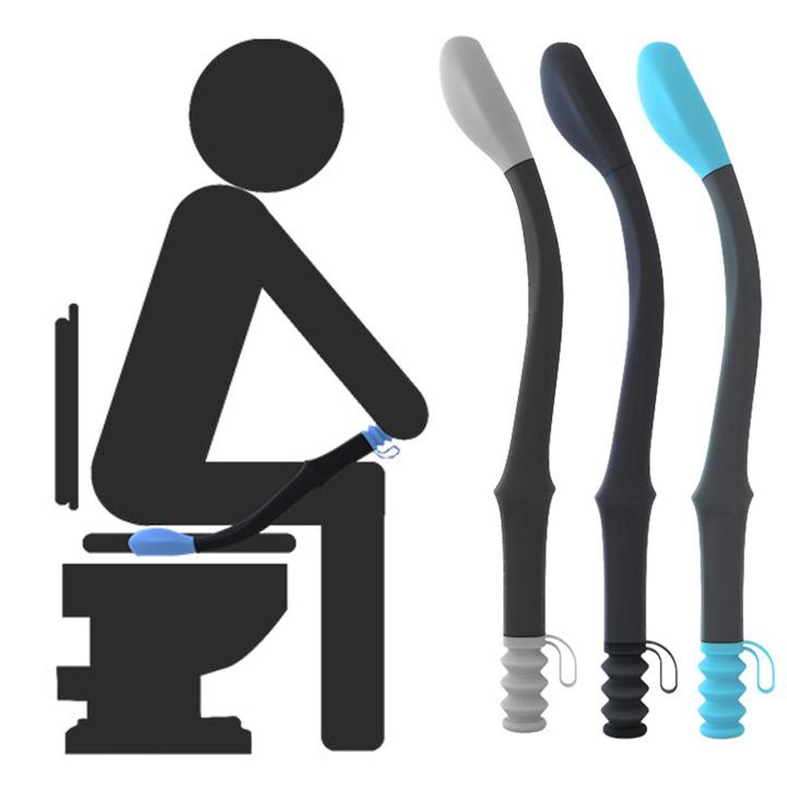 Bottom Wiper Convenient Elderly Pregnant Women Long Reach Toilet Wiping Tool