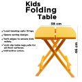 Study Table - Free Chair - Foldable Table - Chair Set, Desk And Chair - Kids Chair- Children Furniture - Study Table For Kids, Desk, Chair, With FREE GIFT. 