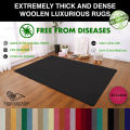 Natural Woolen Carpets and Rugs made of pure Wool for Living Room Rug, Dimension 3' x 5' / 4' x 6' / 6' x 9'. 
