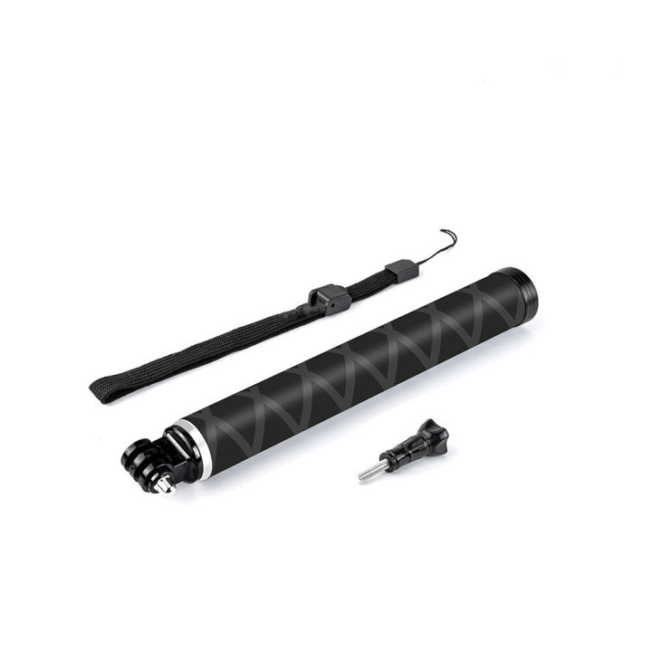 【IKE】TELESIN Selfie Stick Tripod, 35.5'' Carbon Fiber Waterproof Lightweight Extension Pole Monopod for  Insta360 X3/ACE Pro/Go 3/One R RS, One X2/GoPro, DJI OSMO Action 4 3,and More Action Camera