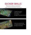 Metal Joystick Trigger for Mobile Gaming Controller Fire Buttons L1 R1 for PUBG Gamers. 