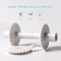 【shengxiong6525】Fondant Cut Lace Roller Set Strip Cutter Sugar Craft Tool Cake Decoration Rolling Pin Embosser Baking. 
