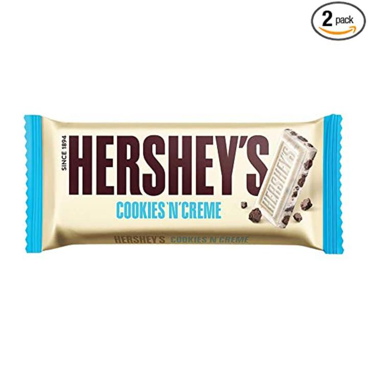 hersheys white chocolate bar 40g pack of 2