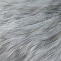 Sheepskin Faux Rug Grey 2ft x 3ft Soft Medium Pile Room and Door Mat. 
