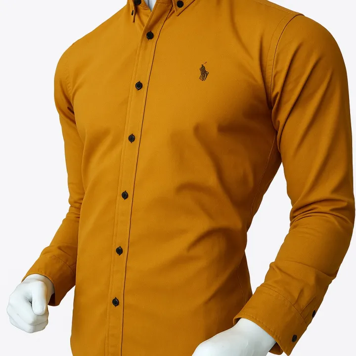 Mustard%20Color%20Shamrey%20Fabric%20Shirt%20-%20Premium%20Quality,%20Comfortable%20&%20Versatile%20for%20Men,%20Women%20&%20Teens%20-%20Image%203