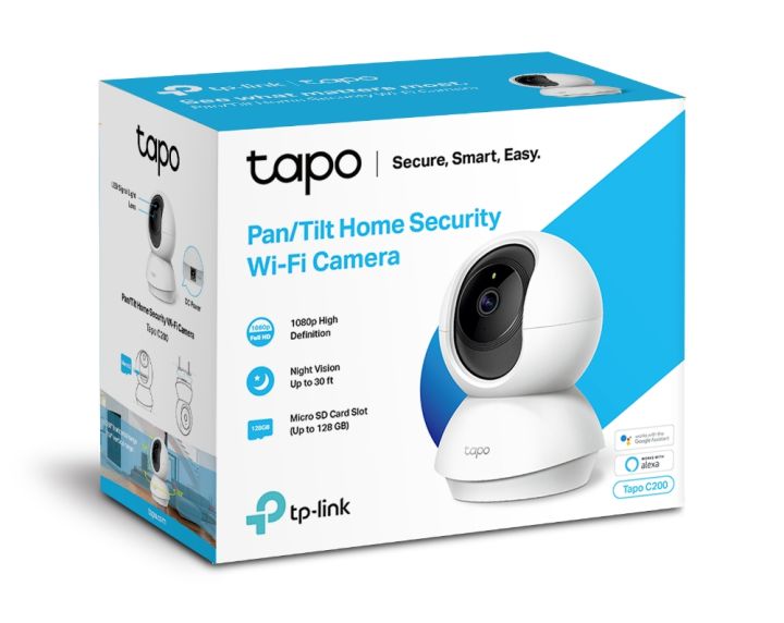 TP-Link%20Wi-Fi%20Camera%20Tapo%20C200%20Pan/Tilt%20Home%20Security%20Wi-Fi%20Camera%20-%2018%20Months%20Brand%20Warranty%20-%20Image%204
