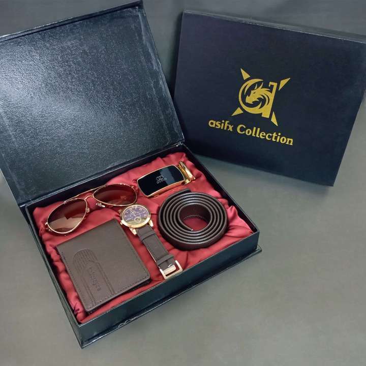 Premium%204%20in%201%20Leather%20Collection%20Gift%20Set%20for%20Men%20-%20Leather%20Wallet,%20Strap%20Watch,%20High-Quality%20Belt,%20Stylish%20Sunglasses%20with%20Premium%20Packing%20Box-%20Perfect%20Business%20Gift,%20Fashionable%20and%20Casual.%20-%20Image%204