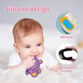 TYRY.HU 1Pc Baby Silicone Teether Remote Control Shape Teether Rodent Gum Pain Relief Teething Toys Sensory Educational for Kids. 