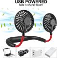 Neck Fan, Portable USB Rechargeable Battery Mini Handheld 360 Degree Rotation Wearable Hand Free Personal Super Long Llife Fan for Office Household Travel Room Outdoor Sports. 