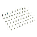 2set Full Screw Set For iPhone X XS XR 11 12 Pro Max Mini 7 8 Plus Mobile Accessories Inner Bottom Complete Screws Repair Parts. 