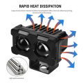 Honda CD 70 & 125 Custom LED Headlights - Dual-Color 5000-6500K Fog/Driving. 