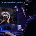 ONIKUMA K8 RGB Gaming Headphone With 360 Surround Sound PS4 PC Xbox One - Black. 
