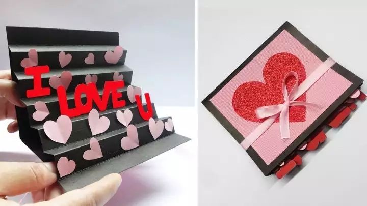 I Love You 3D popup card, Greeting card for valentine's day & for lovers