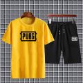 Pubg Printed Shorts + T Shirts Set for Boys Tracksuit For Mens Summer Tracksuit. 