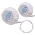 1Pair Simple Versatile Rotating Metal Wire Swivel Automatic Buckle Rope Sneaker ShoeLaces for Kids Adult No Tie Shoe Laces Quick Lock Shoestrings. 