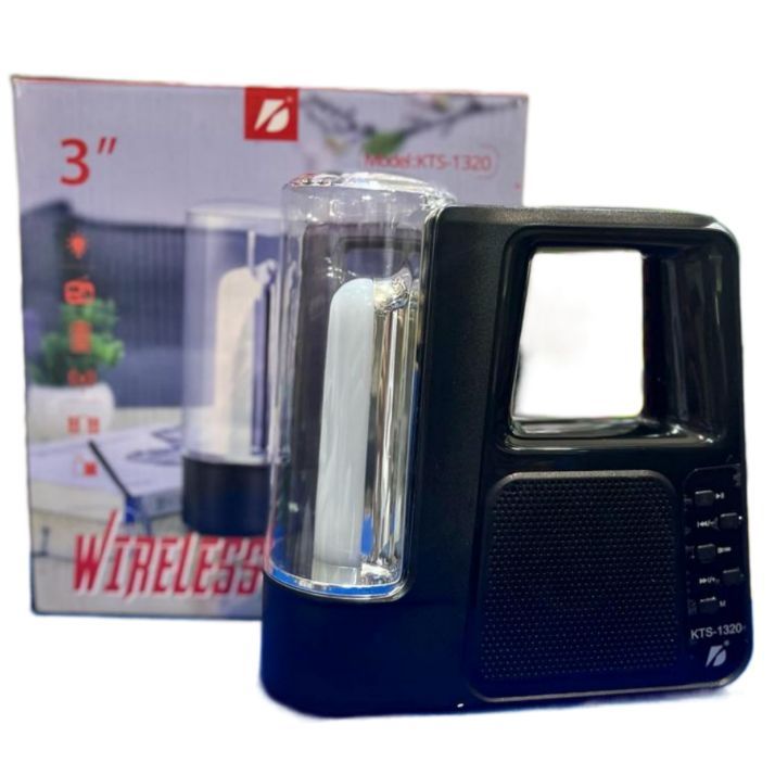 Best Quality Mp3 Wireless speaker With Big Tube light Deep Bass and Extra Sound