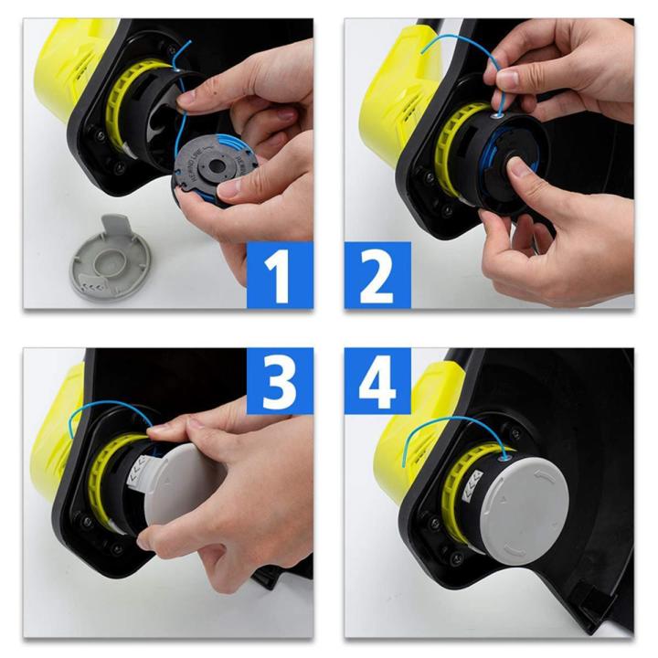 NAMUNY 6 Pack AC14HCA Spool Cap, Replacement Spool Cap for Ryobi One+ 18V, 24V, 40V Trimmers