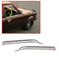 Air Press Sun Visor Windshield Guard Metal Chrome For Toyota Corolla KE70 79-83. 