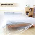Plastic Drop Cloth,3mx4m Drop Cloth for Painting,Tarp Waterproof Plastic Sheeting for Couch Cover and Furniture Cover Anti Dust Furniture Cover. 
