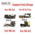 Original Charging Board For Xiaomi Mi A1 A2 lite A3 5X 6X CC9E Dock Flex Connector USB Charge Port Board Spare Parts. 