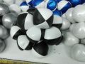 3-PCS Juggling Beanbags Set Soft Squeezable Balls Standard Size 2.75" 130g - Mixed Colors. 