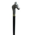 Unique Horse Knob Stick, Handcrafted Walking Stick, Stainless Steel Walking Stick, Elders Knob Stick.. 