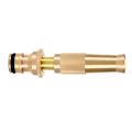 High Pressure Hose Nozzle Heavy Duty , Brass Water Hose Nozzles for Garden Hoses, Adjustable Function. 
