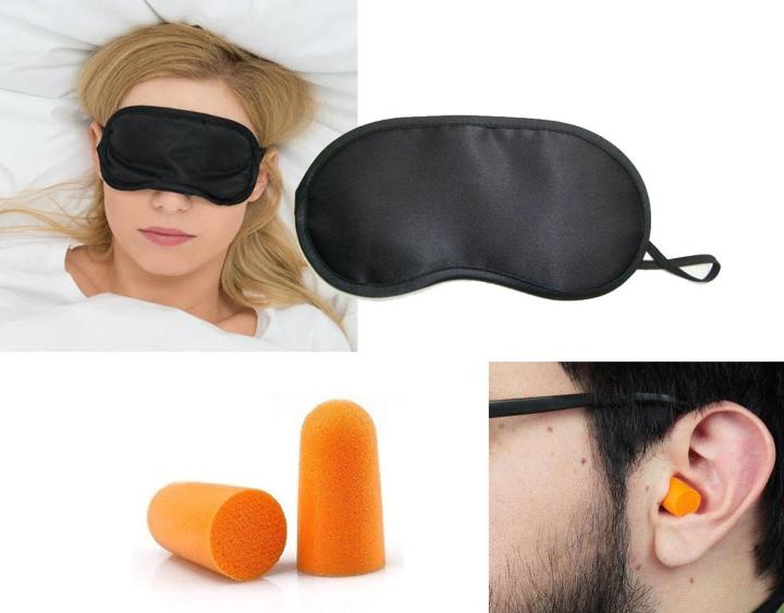 Sleeping%20Nap%20Eye%20Mask%20with%20Soft%20Ear%20Sponge%20Form%20EarPlugs%20Ear%20Protectors%20Travel%20Kit%20-%20Pack%20of%202%20-%20Image%203